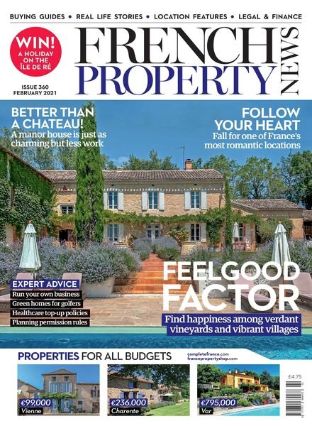 French Property News – February 2021 Cover