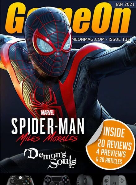 GameOn – January 2021 Cover
