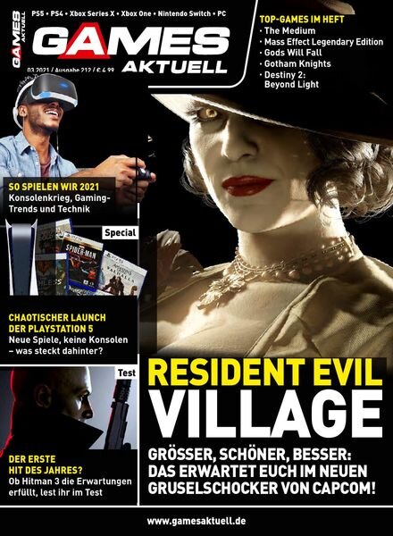 Games Aktuell – Marz 2021 Cover