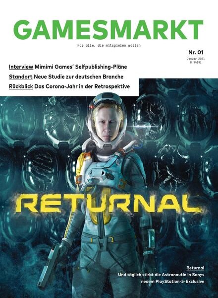 GamesMarkt – Januar 2021 Cover