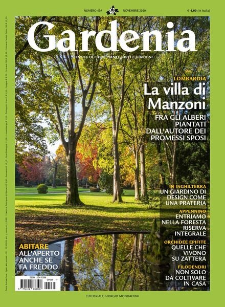 Gardenia – Novembre 2020 Cover