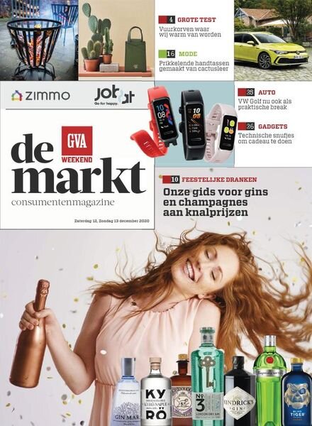 Gazet van Antwerpen De Markt – 12 december 2020 Cover