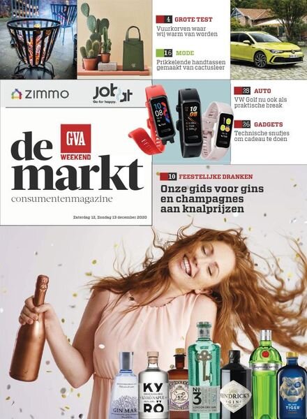 Gazet van Antwerpen De Markt – 12 december 2020 Cover