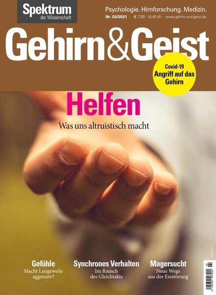 Gehirn & Geist – Februar 2021 Cover