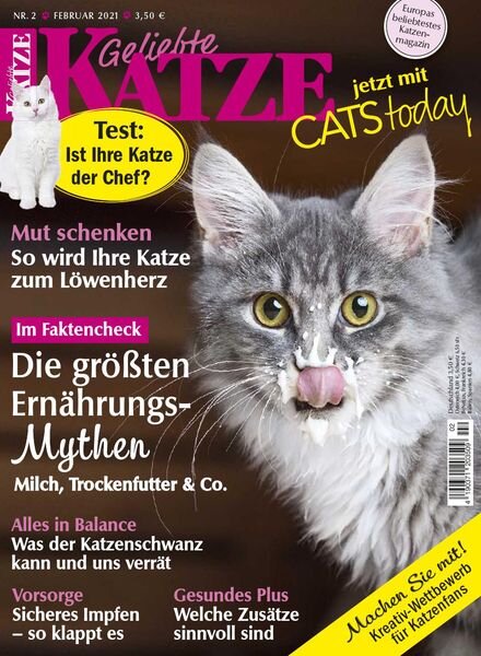 Geliebte Katze – February 2021 Cover