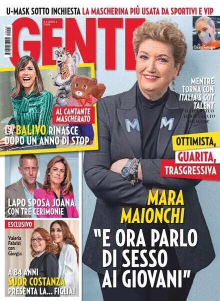 Gente Italia – 06 febbraio 2021 Cover