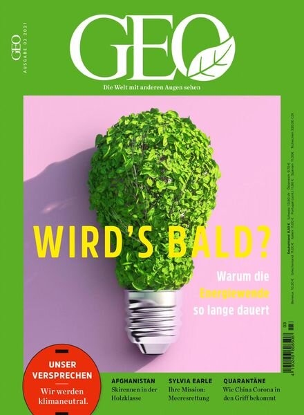 Geo Germany – Marz 2021 Cover