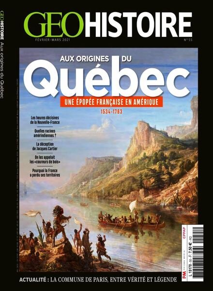 Geo Histoire – Fevrier-Mars 2021 Cover