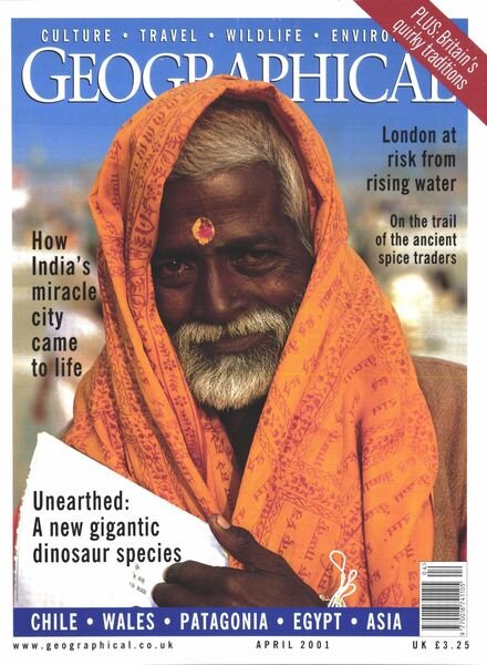 Geographical – April 2001 Cover