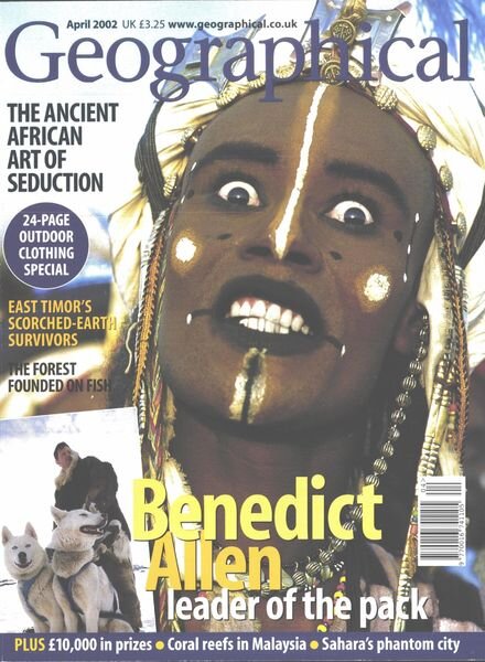 Geographical – April 2002 Cover