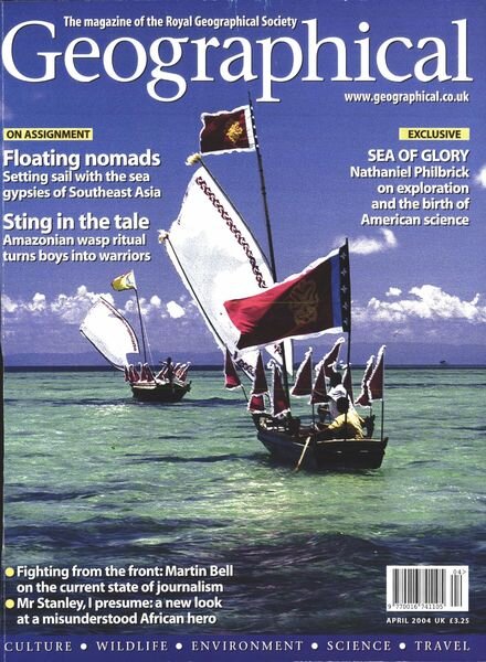 Geographical – April 2004 Cover