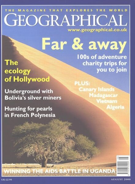 Geographical – August 2000 Cover
