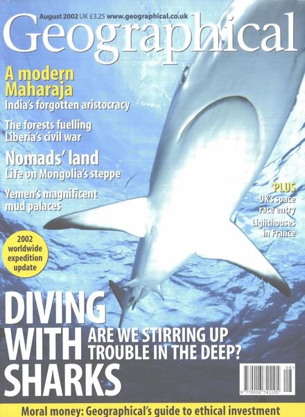 Geographical – August 2002 Cover