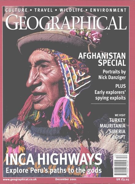Geographical – December 2001 Cover
