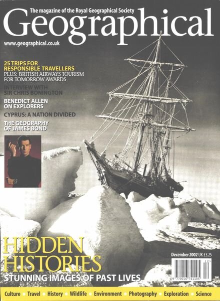 Geographical – December 2002 Cover