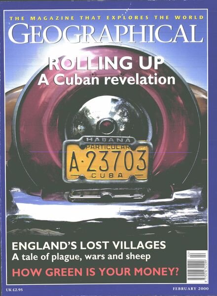 Geographical – February 2000 Cover