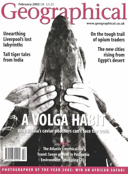 Geographical – February 2002 Cover