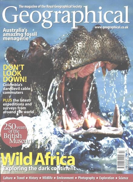 Geographical – July 2003 Cover