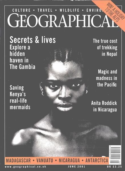 Geographical – June 2001 Cover
