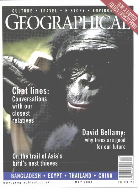 Geographical – May 2001 Cover