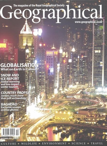 Geographical – October 2003 Cover