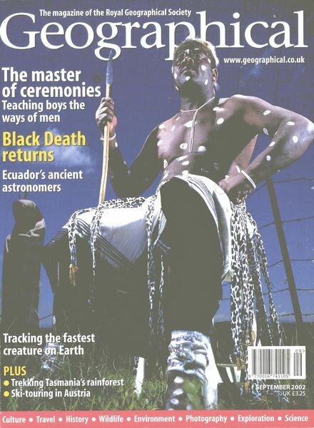 Geographical – September 2002 Cover