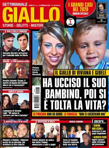 Giallo – 6 Gennaio 2021 Cover