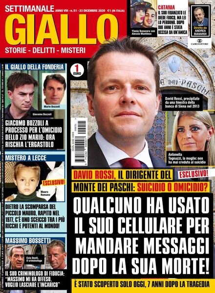 Giallo N.51 – 23 Dicembre 2020 Cover