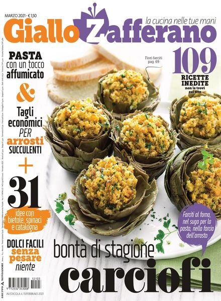 Giallo Zafferano – marzo 2021 Cover