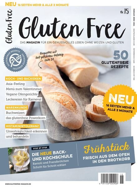 Gluten Free – Februar 2021 Cover