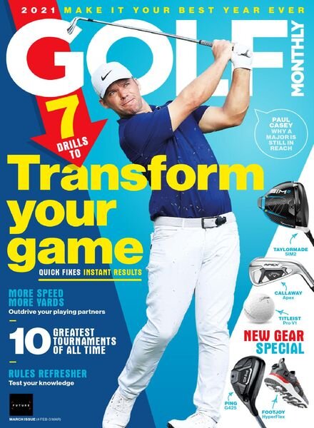 Golf Monthly UK – March 2021 Cover