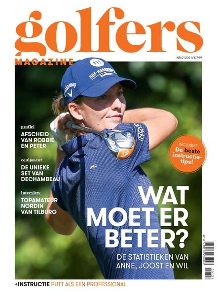 Golfers Magazine – februari 2021 Cover