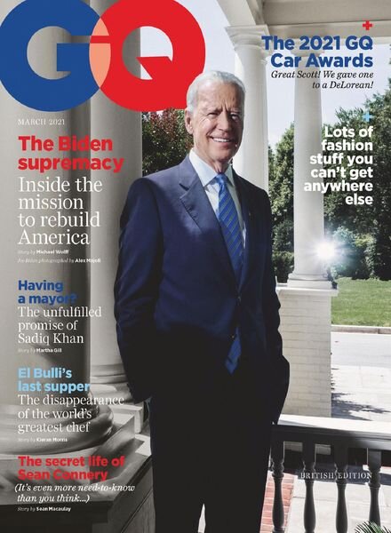 GQ UK – March 2021 Cover
