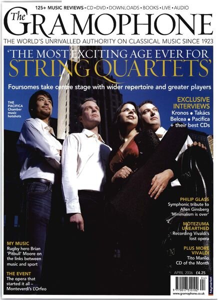 Gramophone – April 2006 Cover