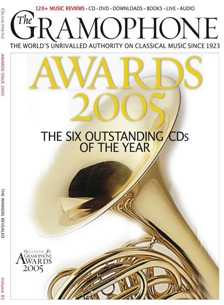 Gramophone – Awards 2005 Cover
