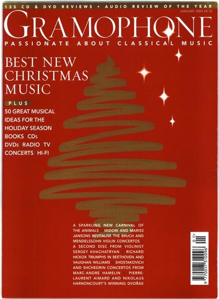 Gramophone – January 2004 Cover