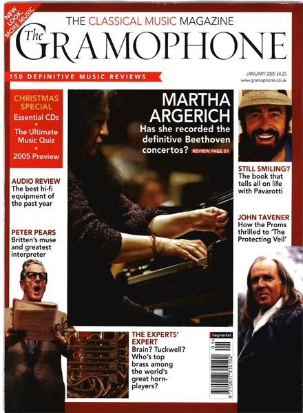 Gramophone – January 2005 Cover
