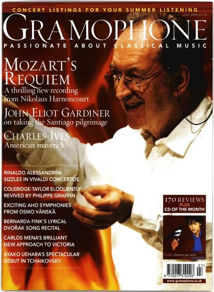 Gramophone – July 2004 Cover