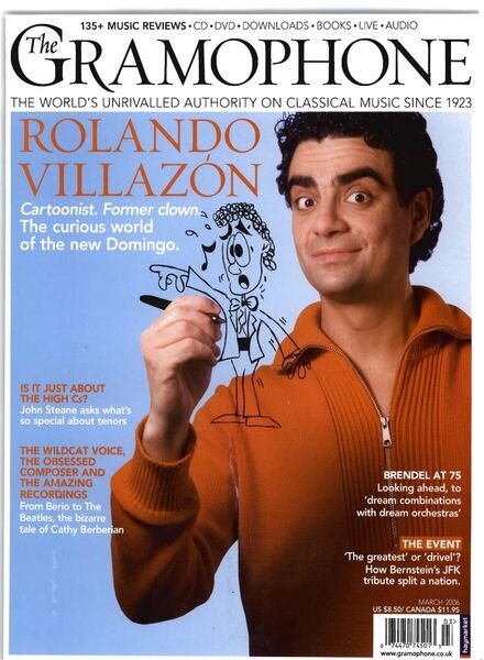 Gramophone – March 2006 Cover