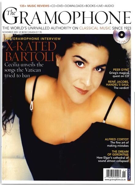 Gramophone – November 2005 Cover