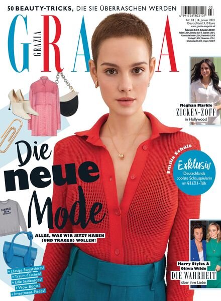 GRAZIA – 14 Januar 2021 Cover