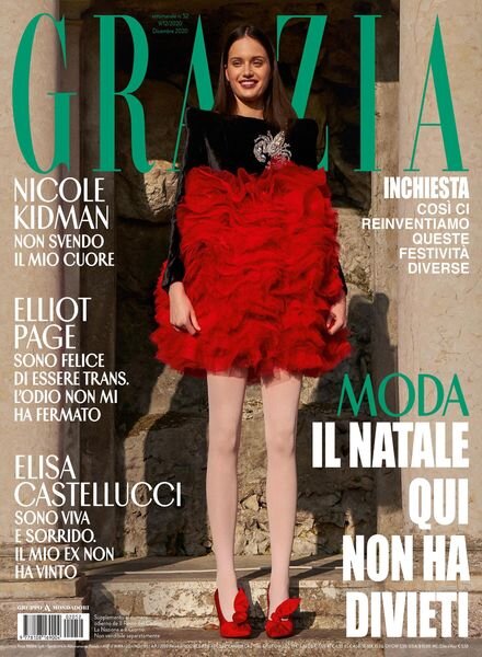 Grazia Italia – 10 dicembre 2020 Cover