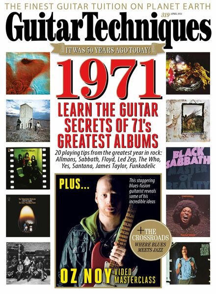 Guitar Techniques – April 2021 Cover