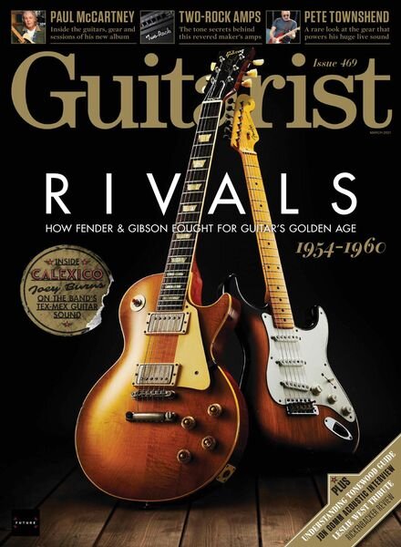 Guitarist – March 2021 Cover