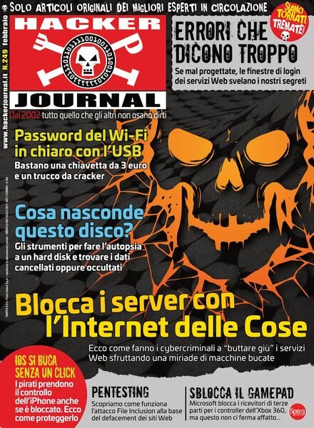 Hacker Journal – gennaio 2021 Cover