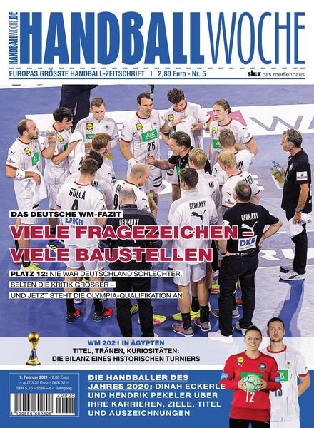 HANDBALLWOCHE – 02 Februar 2021 Cover