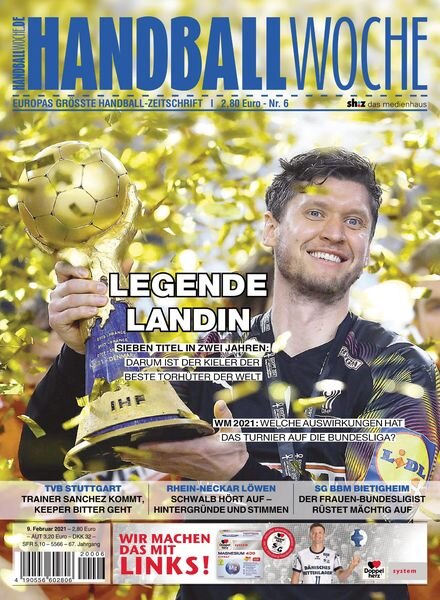 HANDBALLWOCHE – 09 Februar 2021 Cover