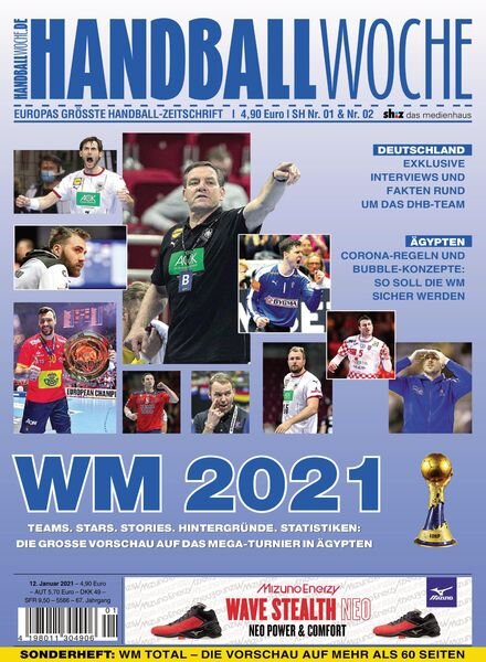 HANDBALLWOCHE – 12 Januar 2021 Cover