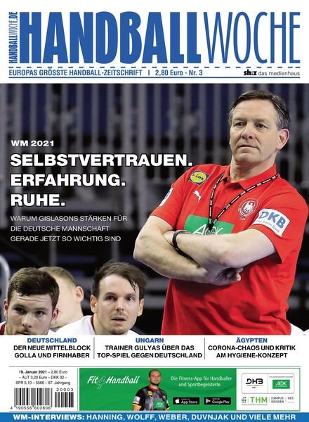 HANDBALLWOCHE – 19 Januar 2021 Cover