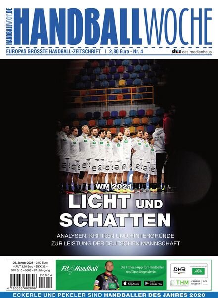 HANDBALLWOCHE – 26 Januar 2021 Cover